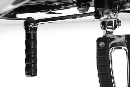 gear-shifter extension for models with footrests - black