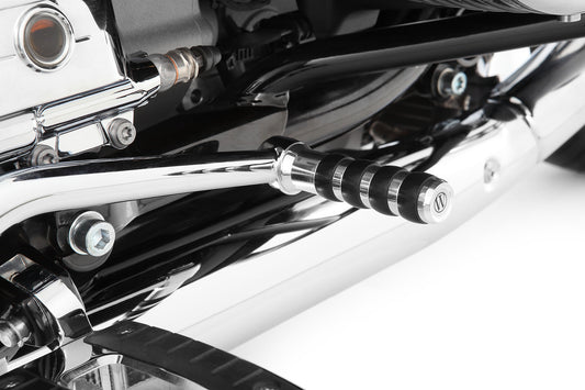 brake lever extension for models with footrests - chromed