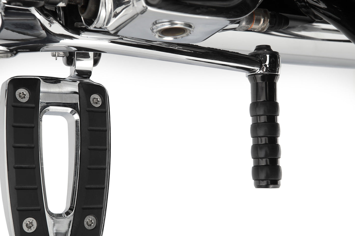 brake lever extension for models with footrests - black