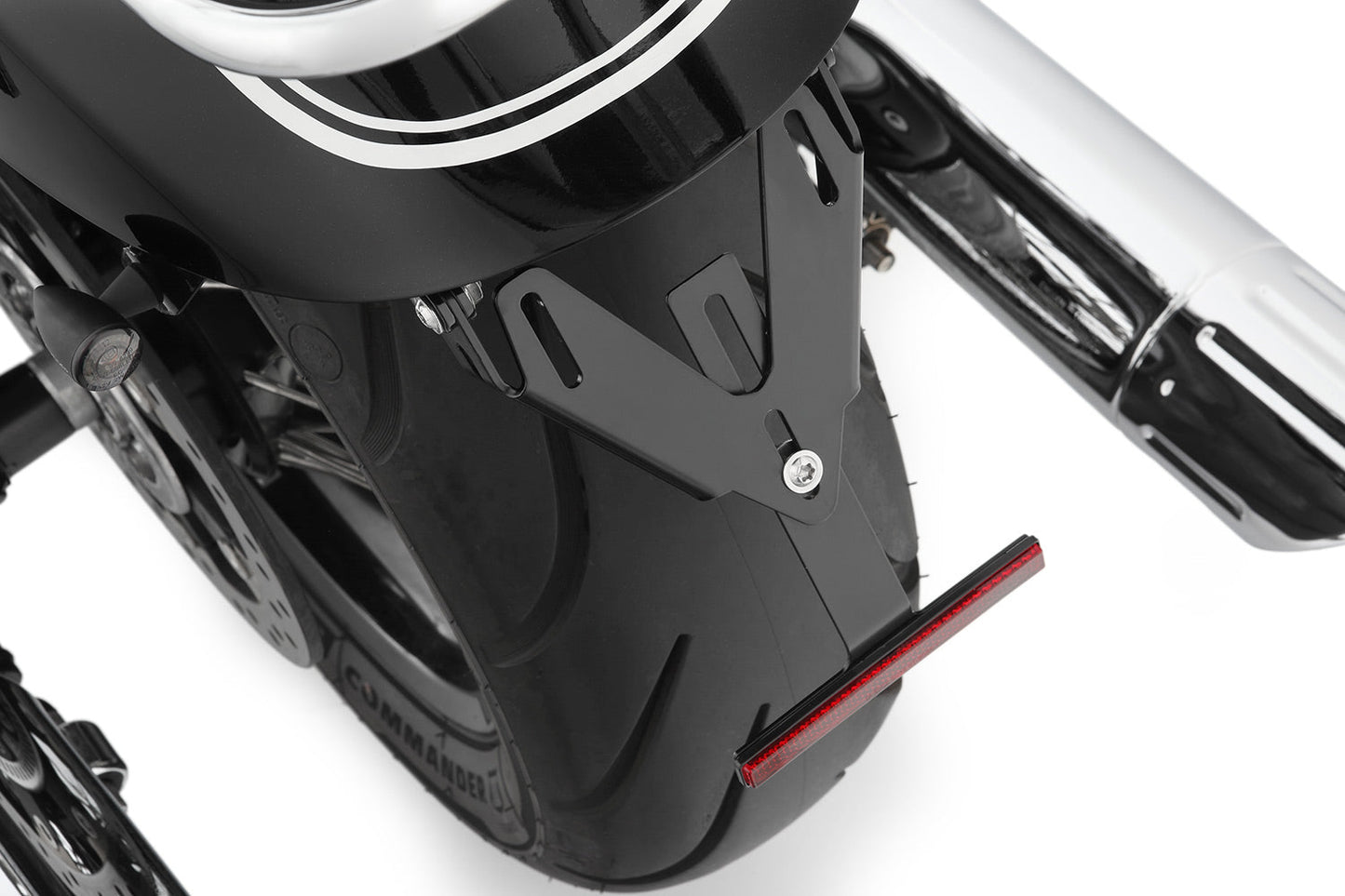 PURE tail conversion with indicator bracket - M5 Screw thread - black