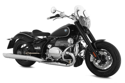 Swinging Saddle RockBob with original tail - black - Genuine leather