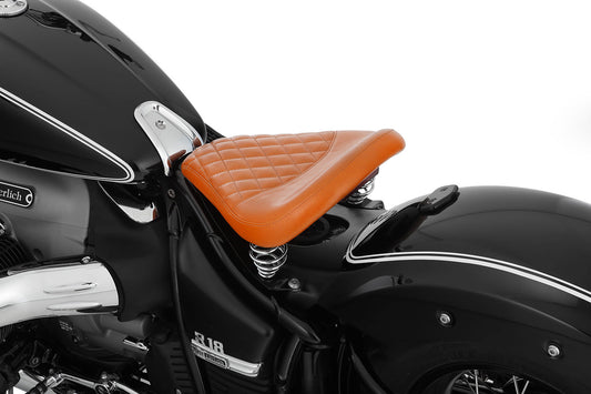 Swinging Saddle RockBob with original tail - brown - Genuine leather