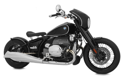 Swinging saddle RockBob for Rear fender RockBob - black - Artificial leather