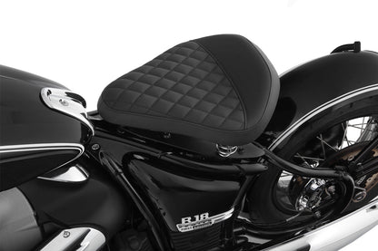 Swing saddle RockBob for Rear fender RockBob - black - Genuine leather