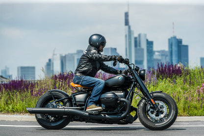 Swing saddle RockBob for Rear fender RockBob - brown - Genuine leather