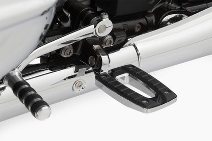 ERGO-COMFORT lower footrests - for models without footboard - chromed