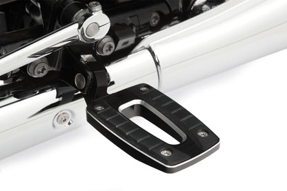 ERGO-COMFORT lower footrests - for models without footboard - black