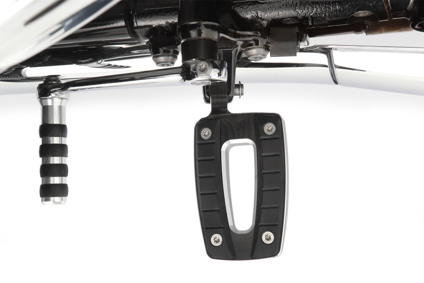 ERGO-COMFORT lower footrests - for models without footboard - black