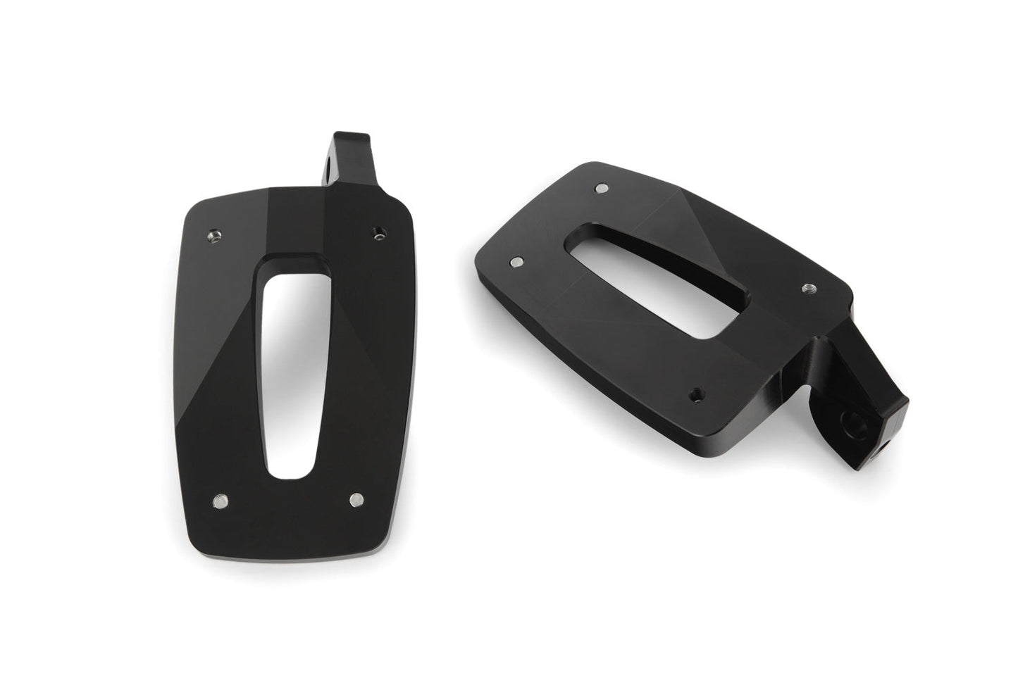 ERGO-COMFORT lower footrests - for models without footboard - black