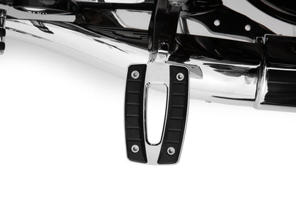 ERGO-COMFORT lower passenger footrest - chromed