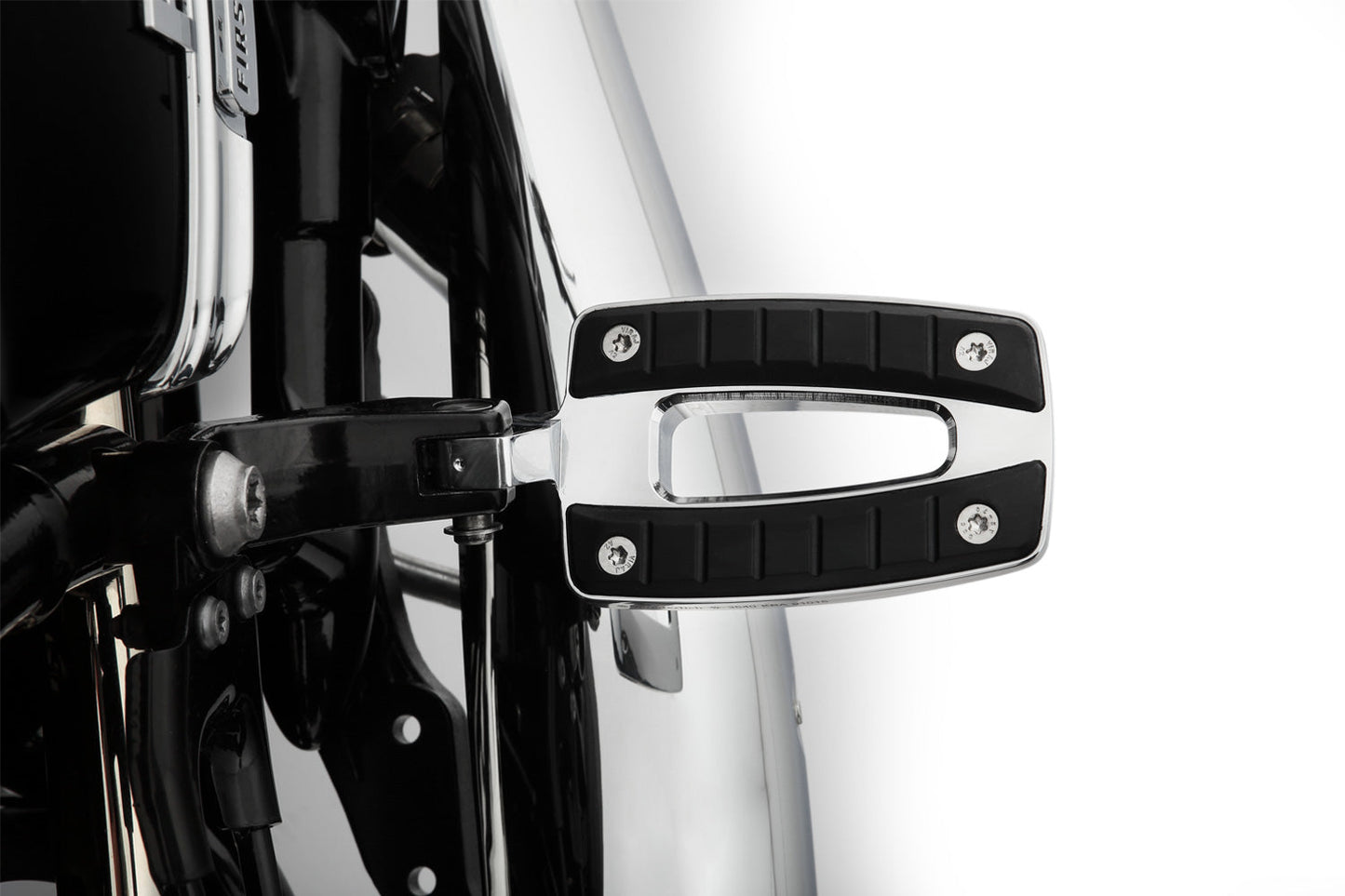 ERGO-COMFORT lower passenger footrest - chromed