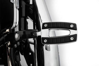 ERGO-COMFORT lower passenger footrest - chromed