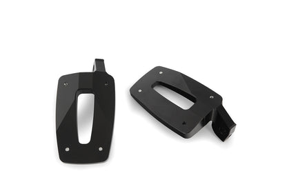 ERGO-COMFORT lower passenger footrest - black