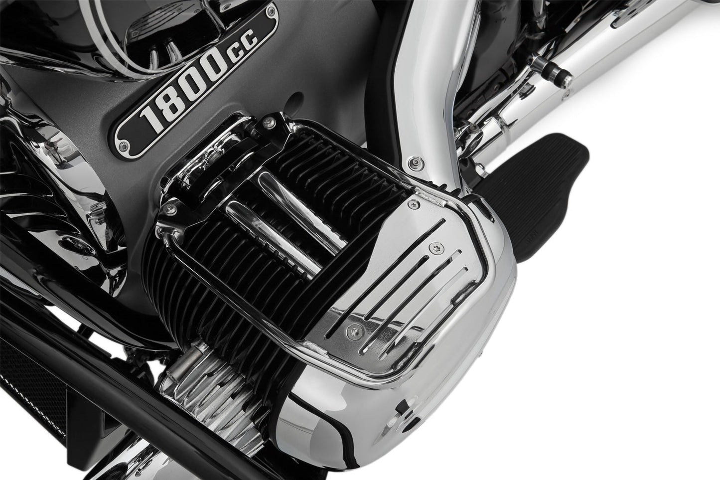 leg rests - left and right - chromed