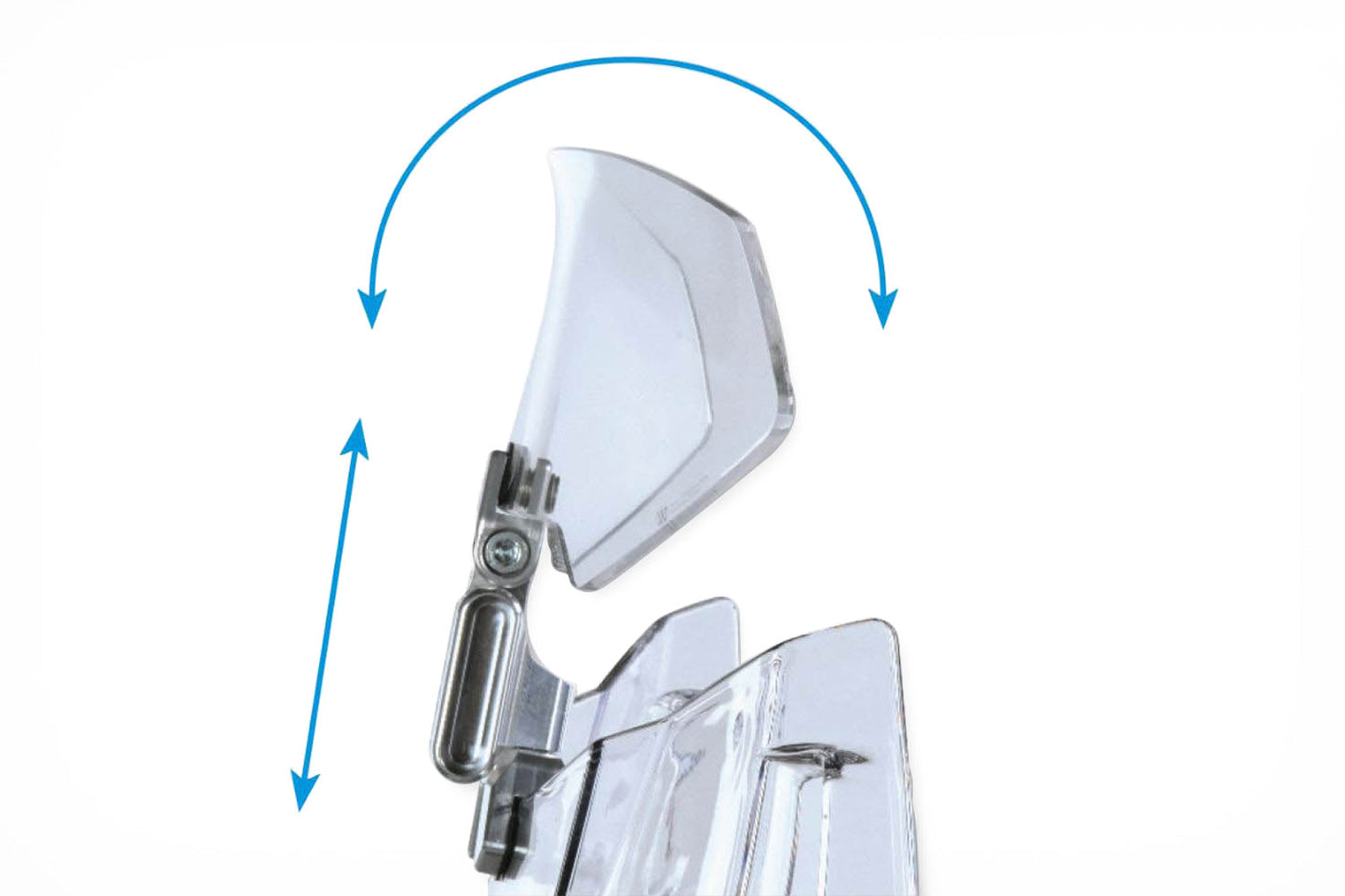 Wunderlich VARIO-ERGO+ windshield extension - clear