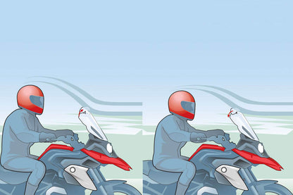 Wunderlich VARIO-ERGO+ windshield extension - clear