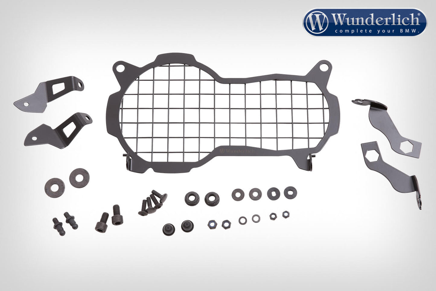 Headlight protector Clear Protect, foldable  black