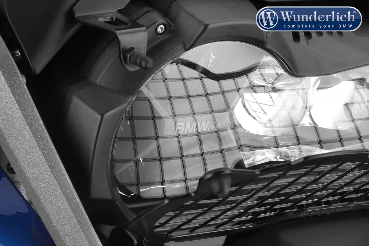 Headlight protector Clear Protect, foldable  black