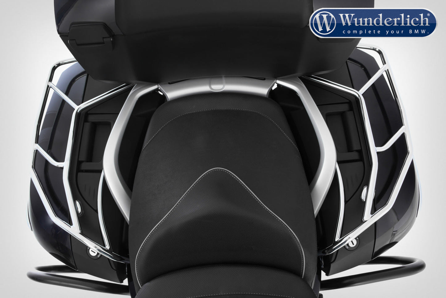 Wunderlich luggage rails for original case - right - chromed