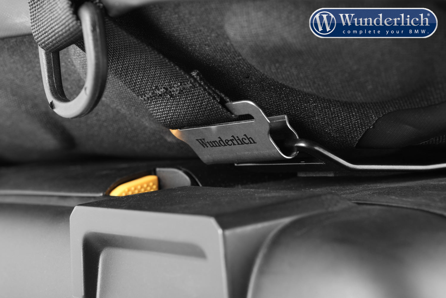 Wunderlich Luggage rails for original Vario case R 1200/1250 GS LC - Set - black