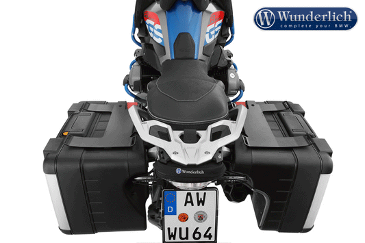 Wunderlich Luggage rails for original Vario case R 1200/1250 GS LC - Set - black