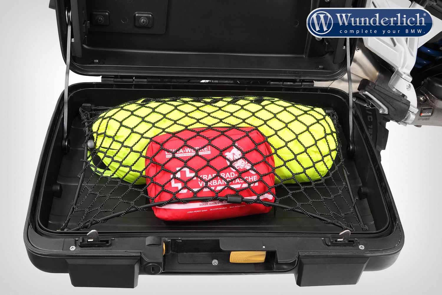 Luggage net for original Vario case and Vario topcase