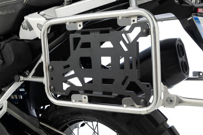 Universal holder for luggage racks - black