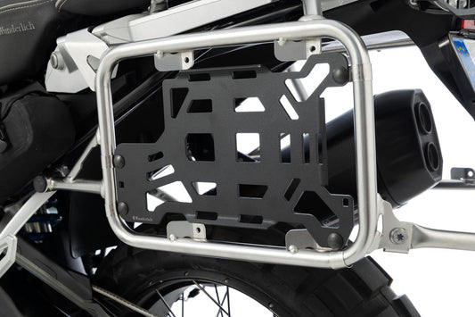 Universal holder for luggage racks - black