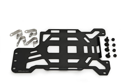 Universal holder for luggage racks - black