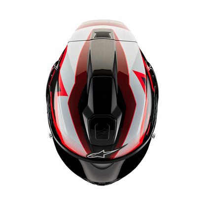 Alpinestars Supertech R10 Helmet (Carbon Red White)