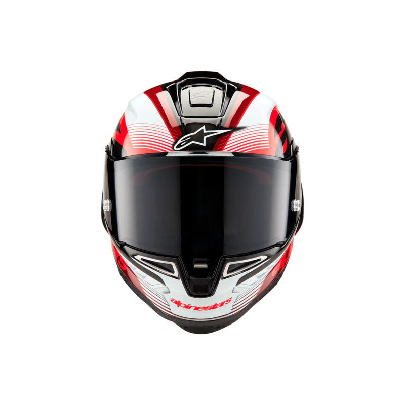 Alpinestars Supertech R10 Helmet (Carbon Red White)