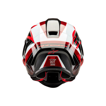 Alpinestars Supertech R10 Helmet (Carbon Red White)