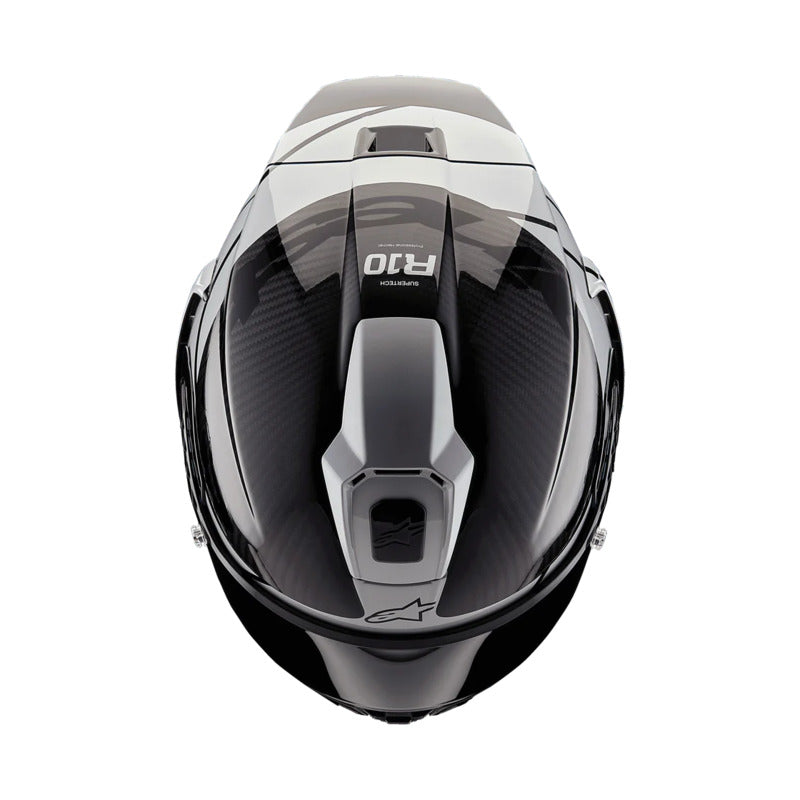 Alpinestars Supertech R10 Helmet (Carbon Silver & Black)