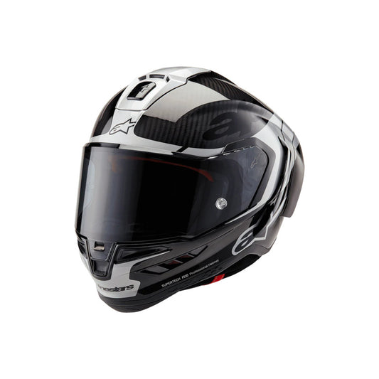 Alpinestars Supertech R10 Helmet (Carbon Silver & Black)