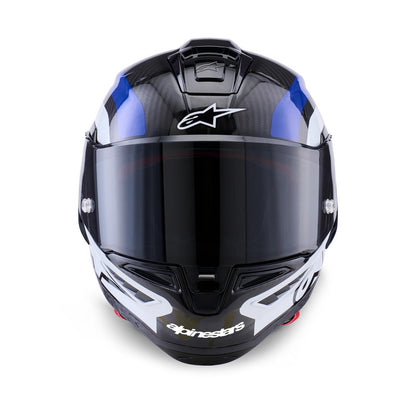 Alpinestars Supertech Arius  R10 Helmet (Blue White)