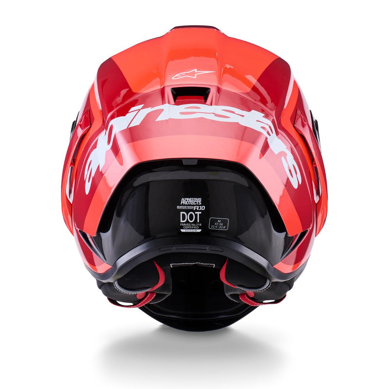 Alpinestars Supertech Arius R10 Helmet (Red)
