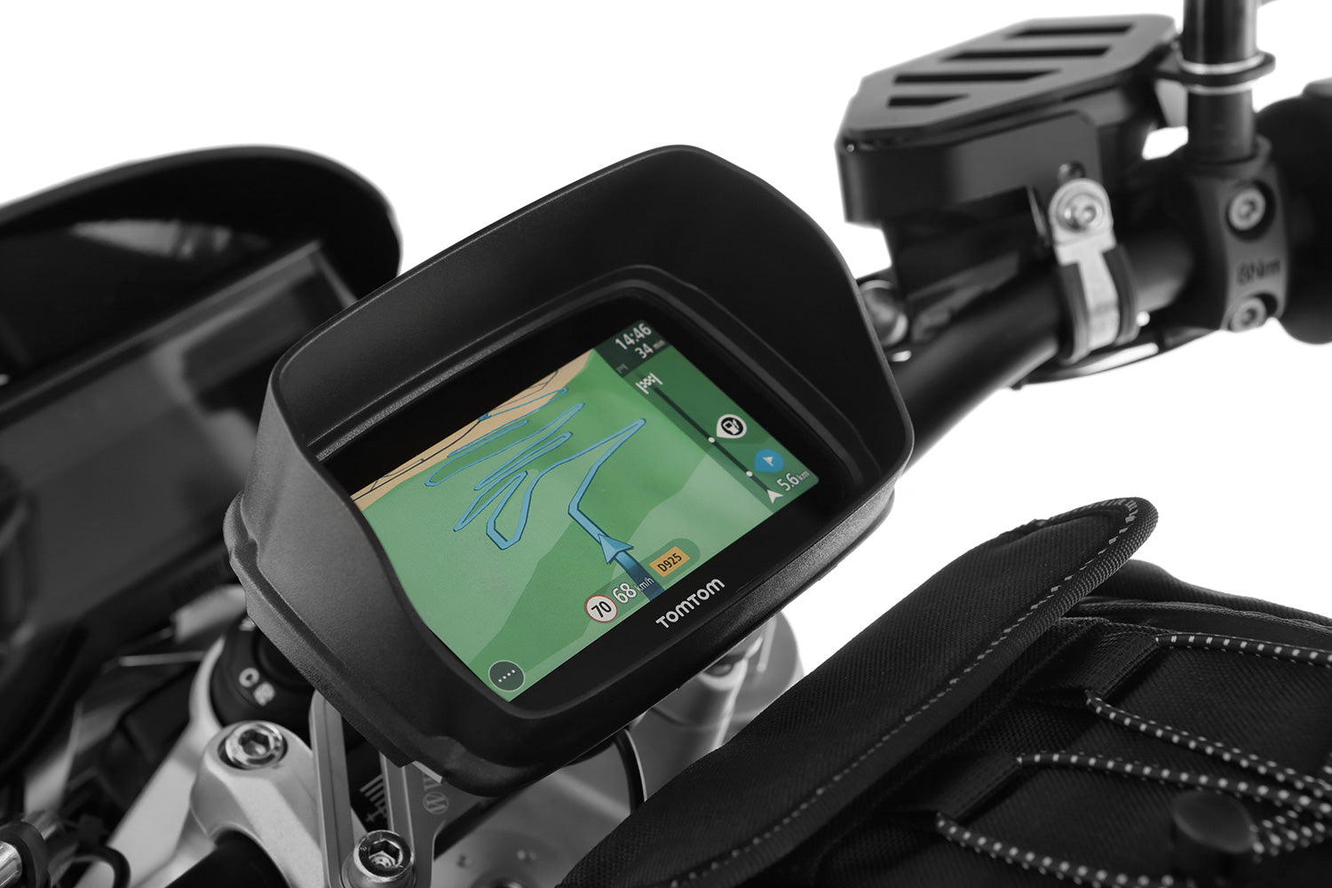 Glare Shield TomTom Rider - black | Procycles Motorbike Shop