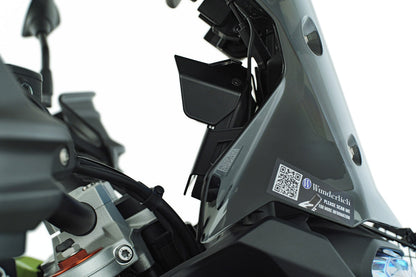 sun visor for TFT anti-theft protection - black