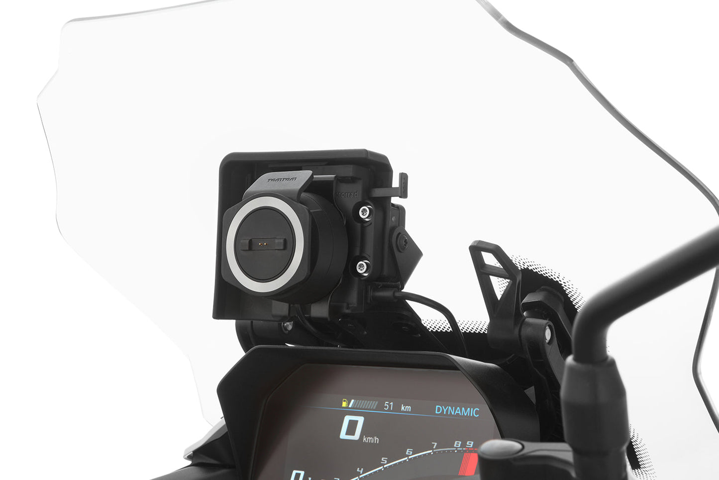 Instrument holder for original navigation systems - black