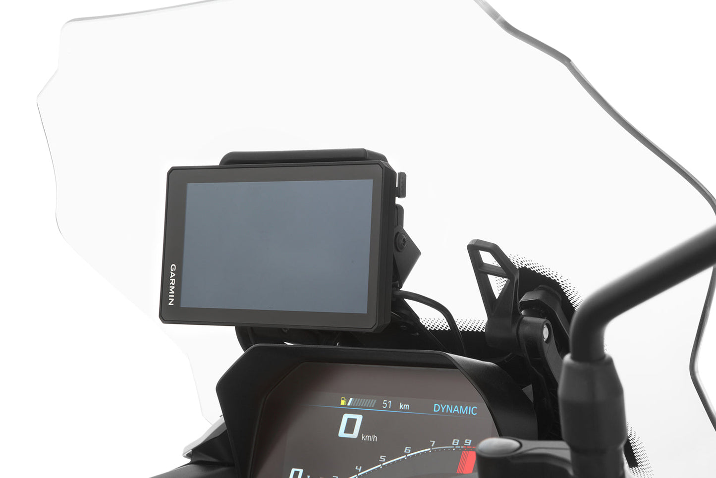 Instrument holder for original navigation systems - black