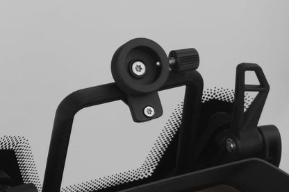 MULTICLAMP circular pipe adapter for circular pipes - black