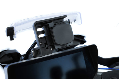 Plug & Ride adapter for Garmin zūmo XT2/XT3 on original BMW navigation mount