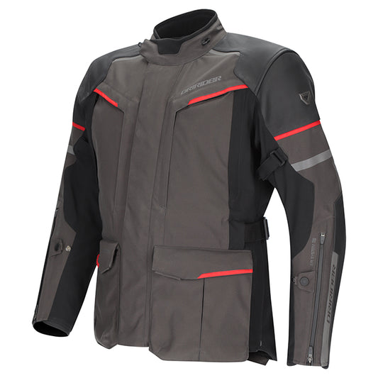 Dririder Nordic Evolution Jacket - Dark Grey/Red