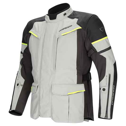 Dririder Nordic Evolution Jacket - Light Grey/Hi-Vis