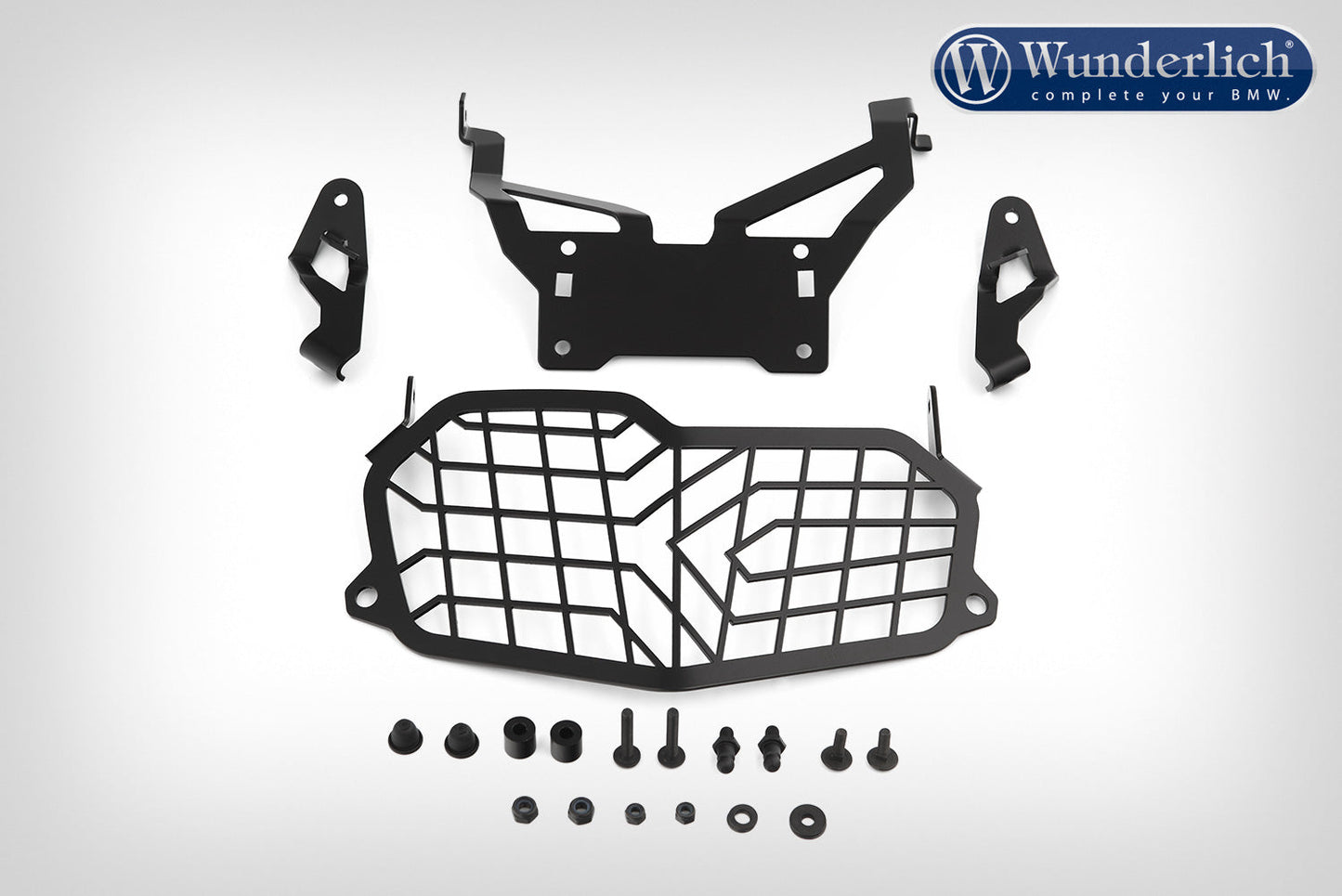 foldable headlight protection grille