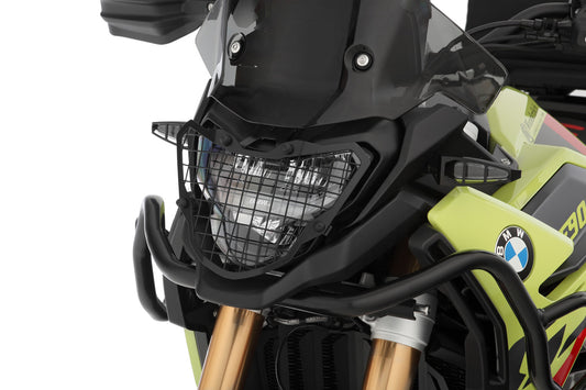 Headlight protection removable CLEAR F 900 GS - black