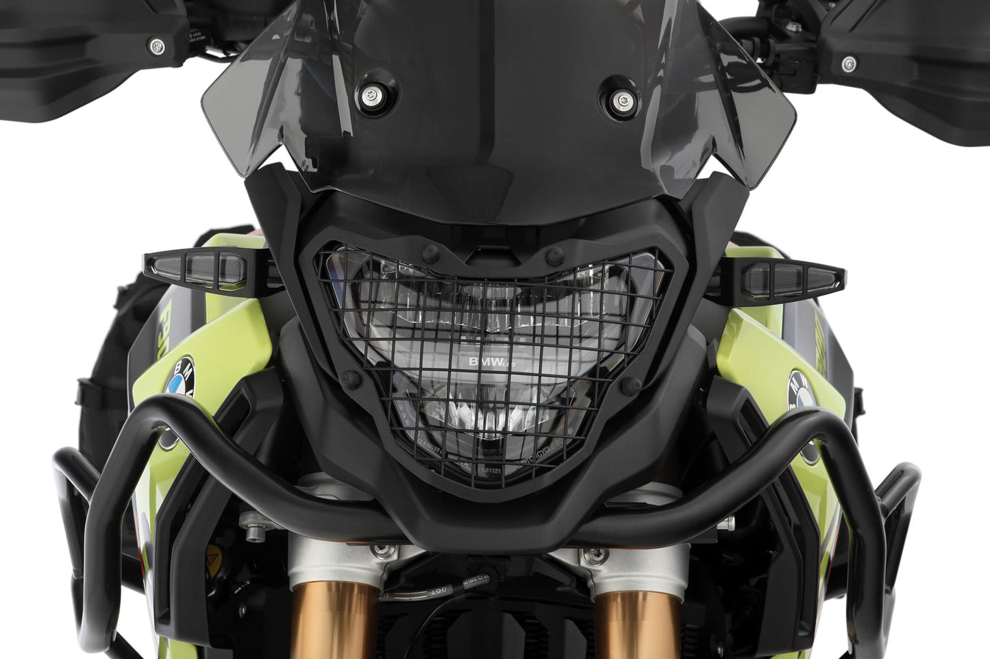 Headlight protection removable CLEAR F 900 GS - black