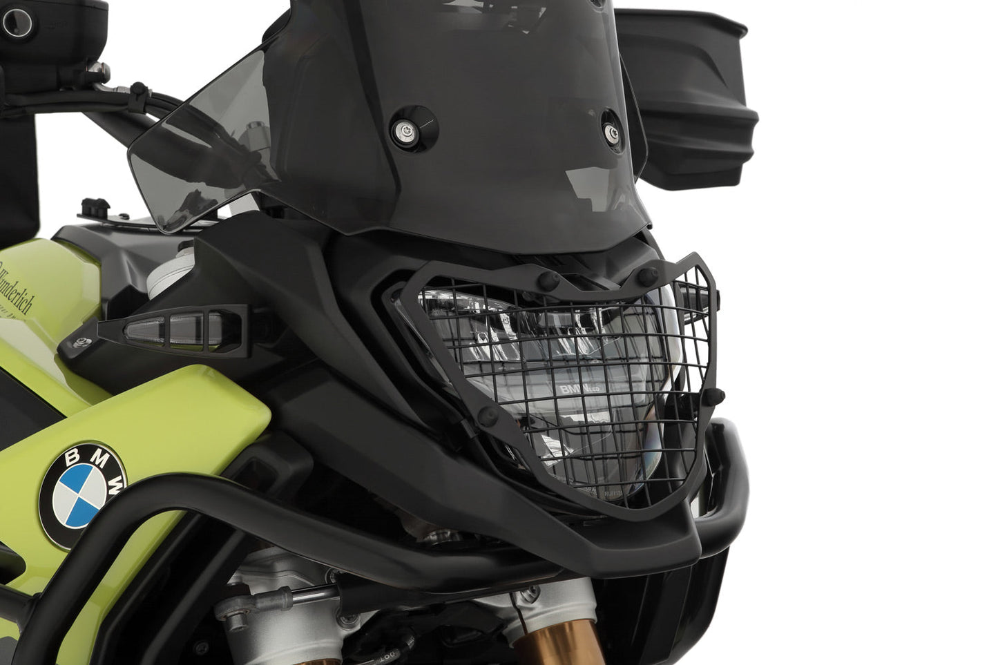 Headlight protection removable CLEAR F 900 GS - black