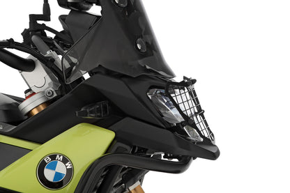 Headlight protection removable CLEAR F 900 GS - black