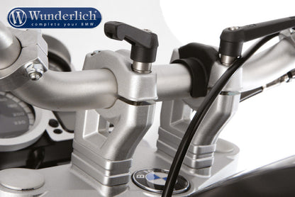 Wunderlich handle bar quick release fastener  only with bar riser  black